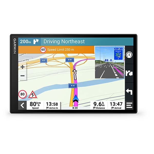 Garmin DriveSmart 86 navigateur Fix 20,3 cm (8) TFT cran tactile 295,2 g Noir