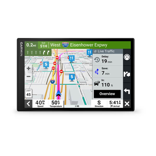 Garmin DriveSmart 86 navigateur Fix 20,3 cm (8) TFT cran tactile 295,2 g Noir
