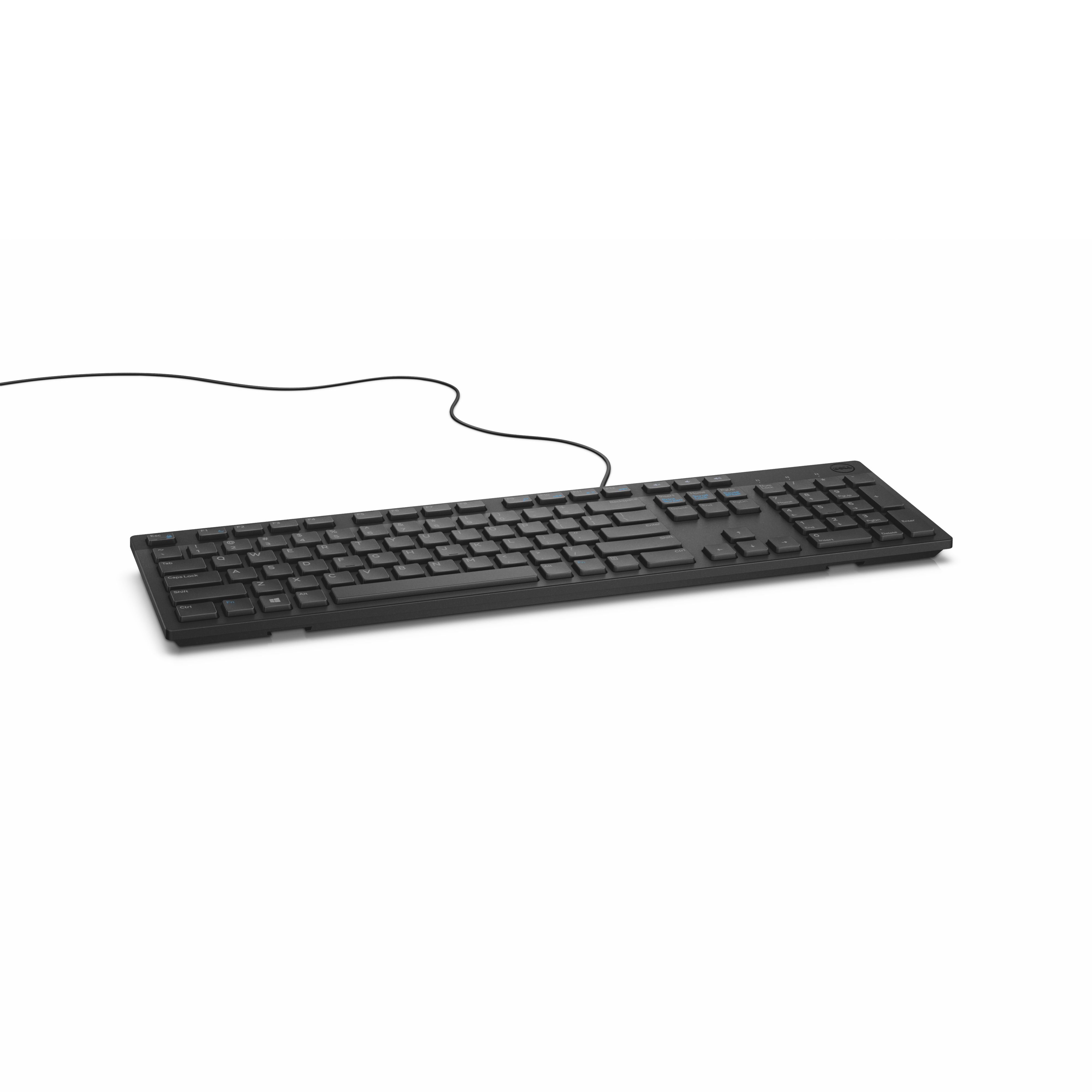 Dell KB216 - Volle Gr��e (100%) - USB - QWERTY - Schwarz