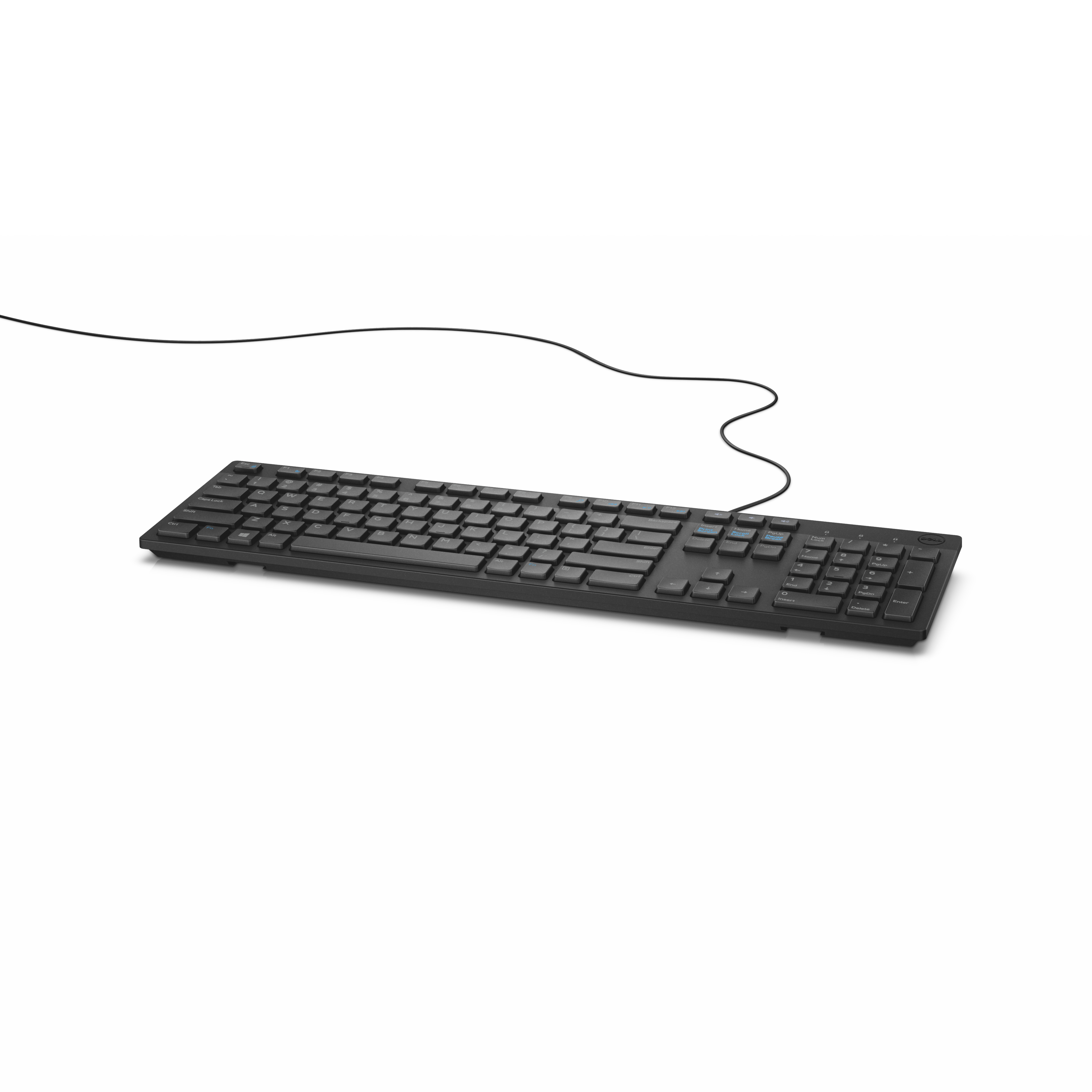 Dell KB216 - Volle Gr��e (100%) - USB - QWERTY - Schwarz