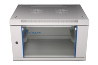 Extralink Rackmount-Schrank 6U 600x600 Grau Wandmontage - Wandmontiertes Regal - 6U - 30 kg - Sperrschloss - Ablageschienen - Grau