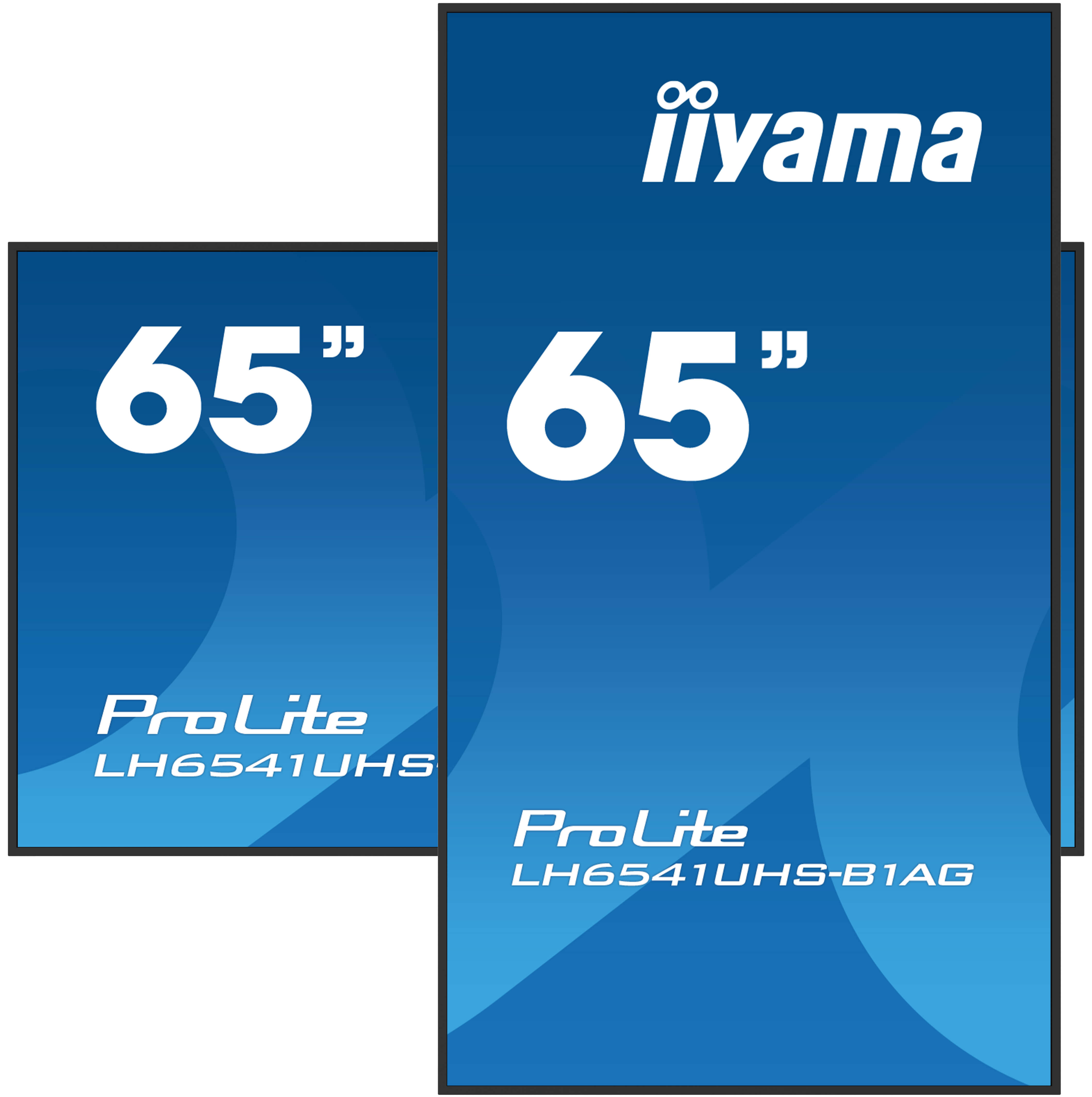 iiyama LH6541UHS-B1AG affichage de messages 163,8 cm (64.5) LCD 500 cd/m 4K Ultra HD Noir 24/7