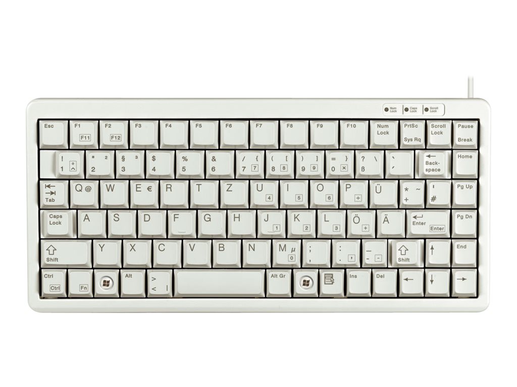 Clavier compact CHERRY G84-4100LCMFR-2 - ML4100 USB - Ordi Spare