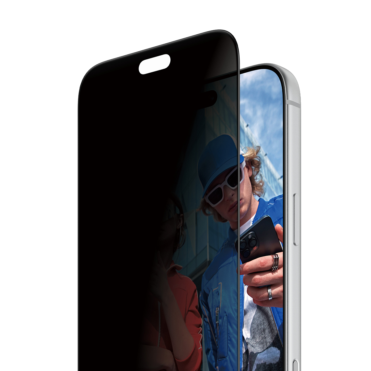 PanzerGlass Bildschirmschutz f�r Handy - ultra-breite Passform mit FASTFIT IN-A-BOX