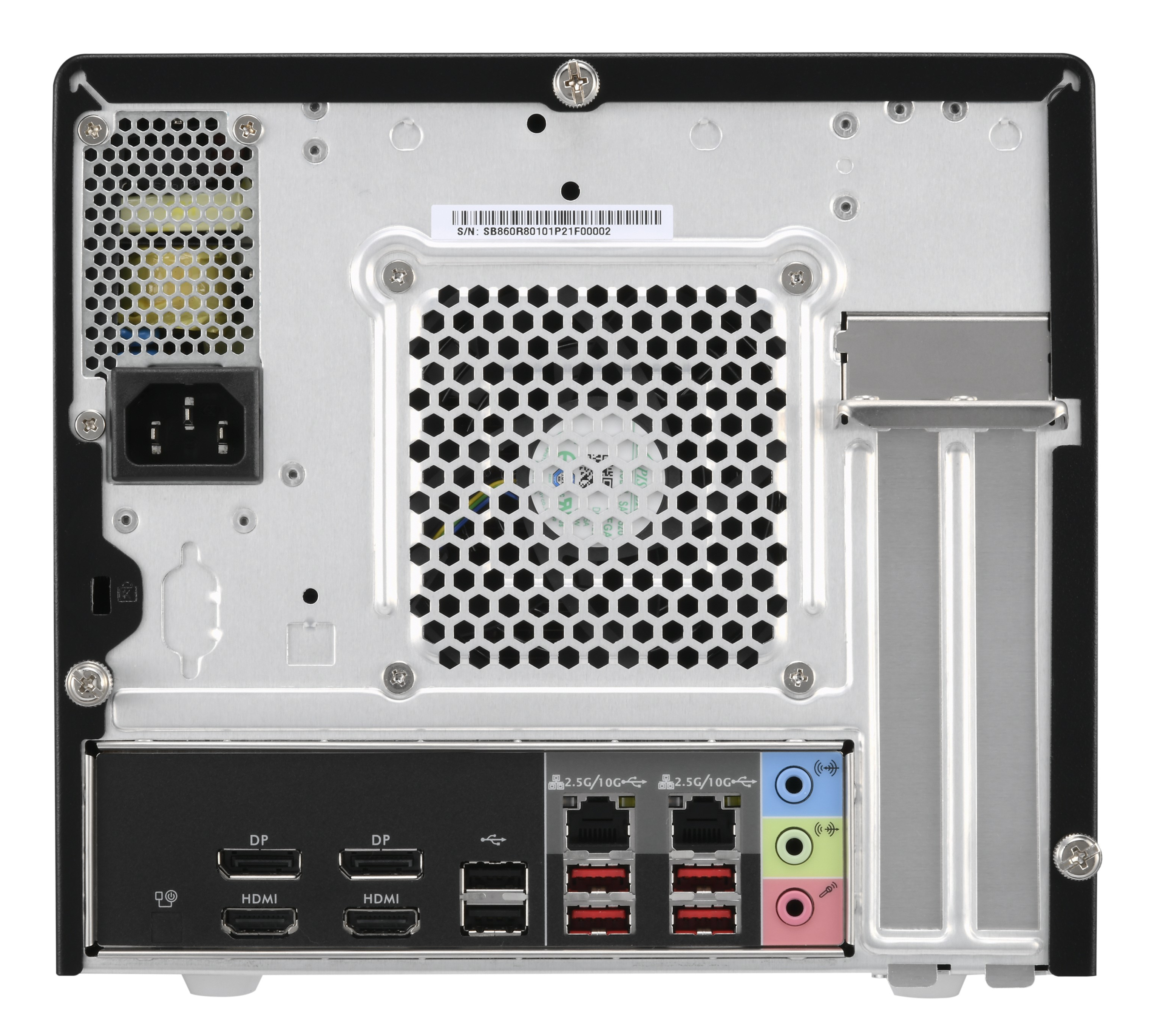 Shuttle XPC cube SB860R8 PC/estaci�n de trabajo barebone Cubo Negro Intel B860 LGA 1851 (Socket V1)