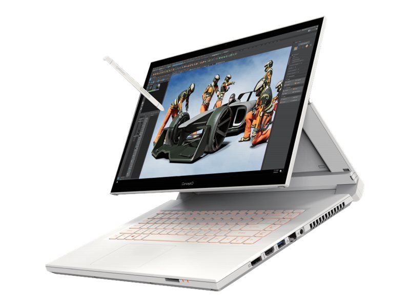 Acer ConceptD 7 Ezel Pro CC715-92P - Slider - Intel Xeon W-11955M - Win 11 Pro - RTX A5000 - 64 GB RAM - 1.024 TB SSD NVMe x 2 - 39.6 cm (15.6)