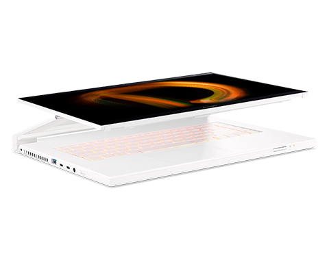 Acer ConceptD 7 Ezel Pro CC715-92P - Slider - Intel Xeon W-11955M - Win 11 Pro - RTX A5000 - 64 GB RAM - 1.024 TB SSD NVMe x 2 - 39.6 cm (15.6)