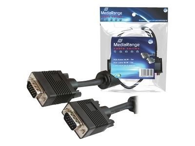 MediaRange MRCS112 VGA cable 15 m VGA (D-Sub) Black
