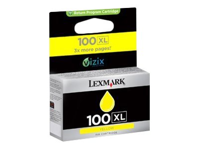 Lexmark 100XL cartouche dencre 1 pice(s) Original Rendement lev (XL) Jaune