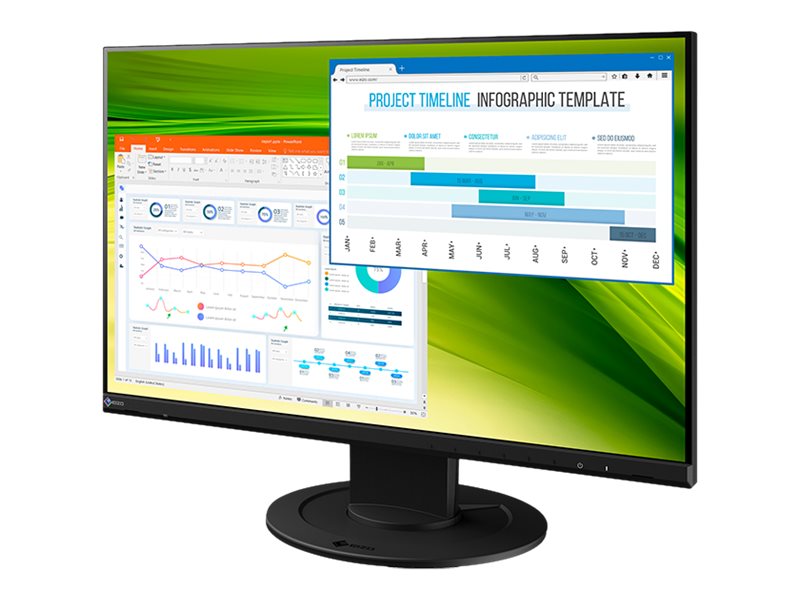 EIZO FlexScan EV2360-BK Monitor PC 57,1 cm (22.5) 1920 x 1200 Pixel WUXGA LCD Nero
