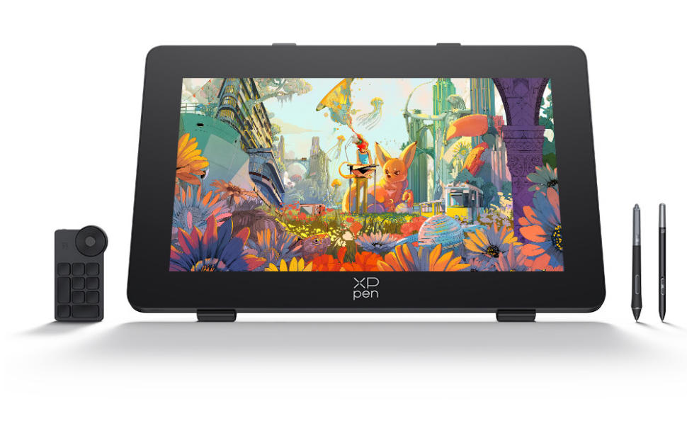 XPPen Artist 24 Pro (Gen 2) 4K tablette graphique Noir 5080 lpi 526 x 296 mm USB/Bluetooth