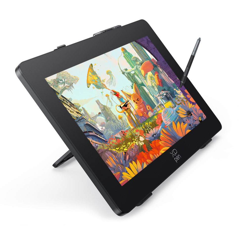 XPPen Artist 24 Pro (Gen 2) 4K tablette graphique Noir 5080 lpi 526 x 296 mm USB/Bluetooth