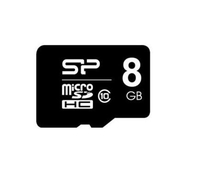 Silicon Power Flash-Speicherkarte (microSDHC/SD-Adapter inbegriffen)