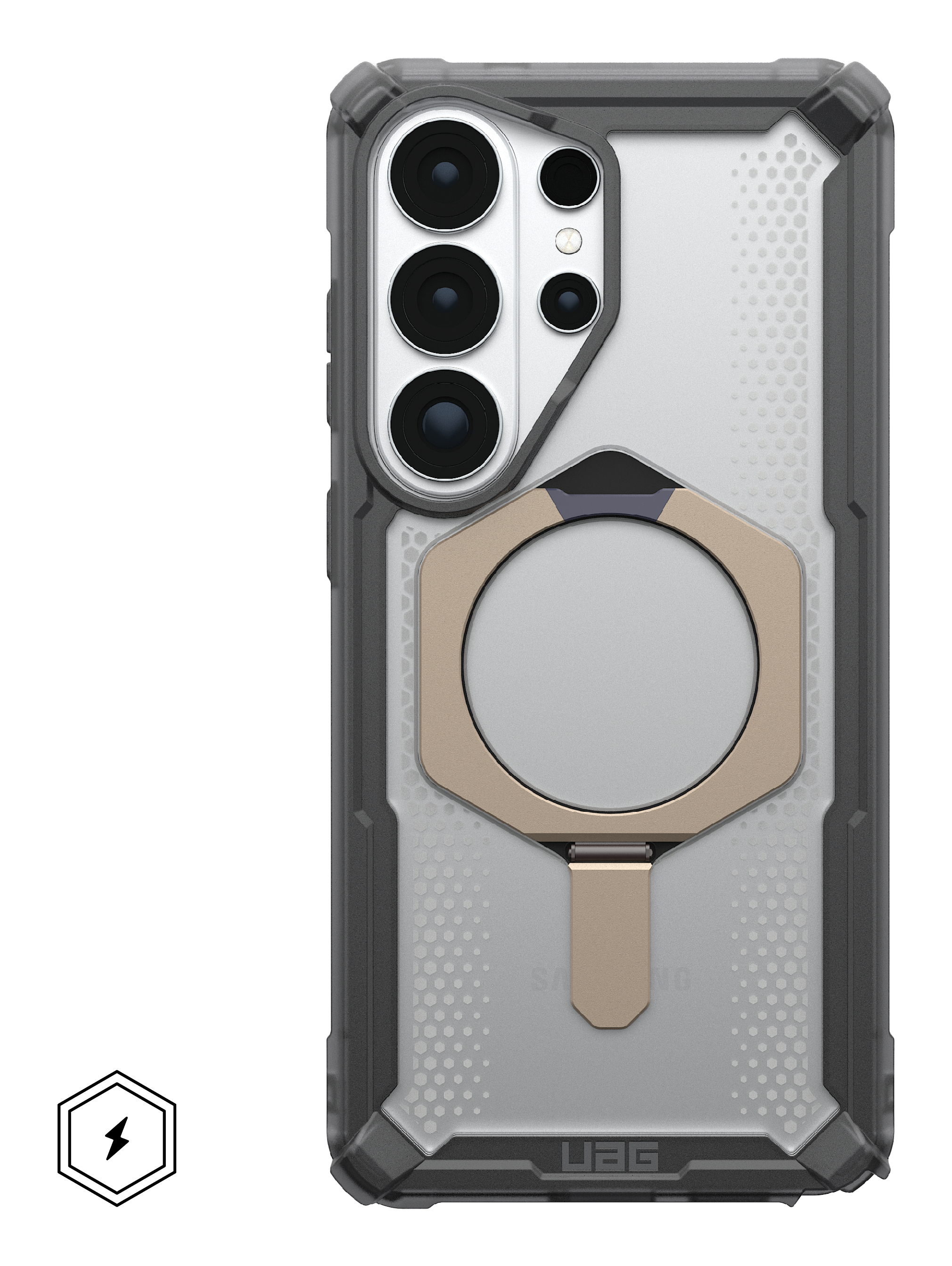 Urban Armor Gear Plasma XTE funda para tel�fono m�vil 17,5 cm (6.9) Ceniza, Titanio