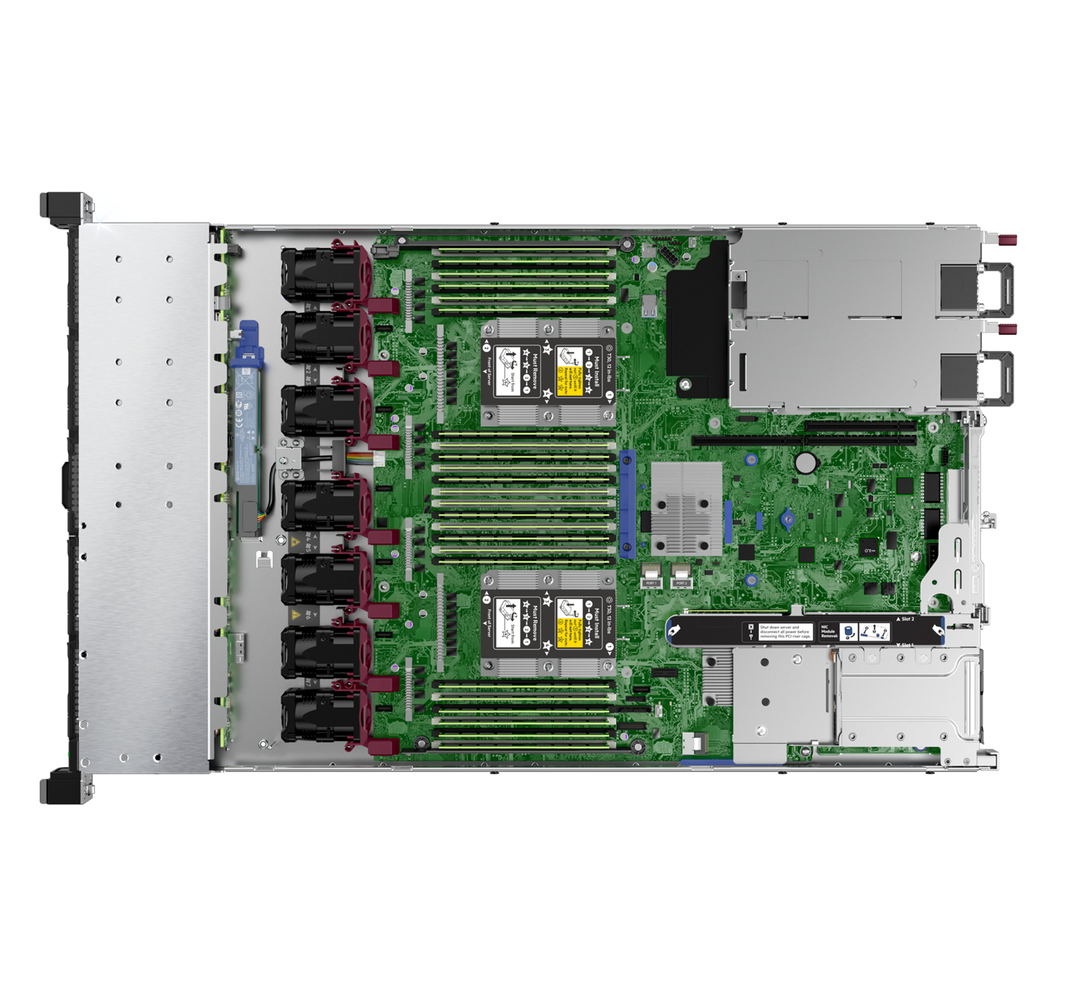 HPE ProLiant DL360 Gen10 server Rack (1U) Intel Xeon Silver 4208 2,1 GHz 32 GB DDR4-SDRAM 800 W
