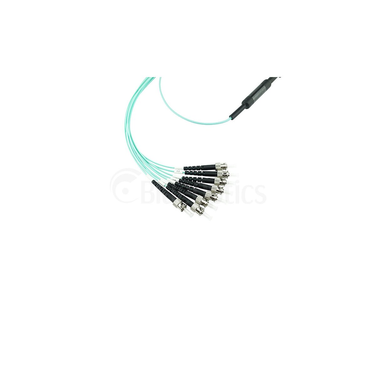 BlueOptics LWL MPO/4xST Breakout Kabel OM3 1 Meter