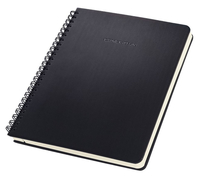 Sigel CONCEPTUM - Schwarz - A5 - 160 Bltter - 80 g/m - Kariertes Papier - Hardcover
