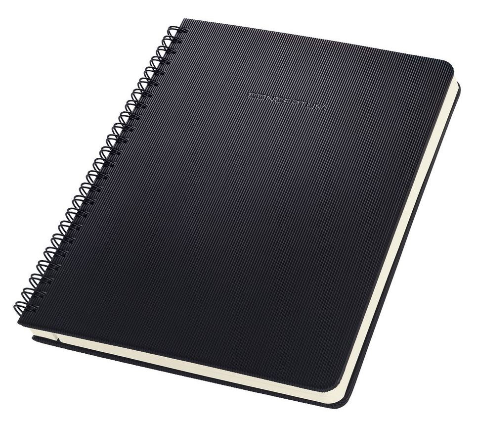 Sigel CONCEPTUM - Schwarz - A5 - 160 Bl�tter - 80 g/m� - Kariertes Papier - Hardcover