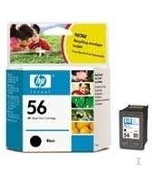 HP 56 Black Inkjet Print Cartridge cartucho de tinta Original Negro