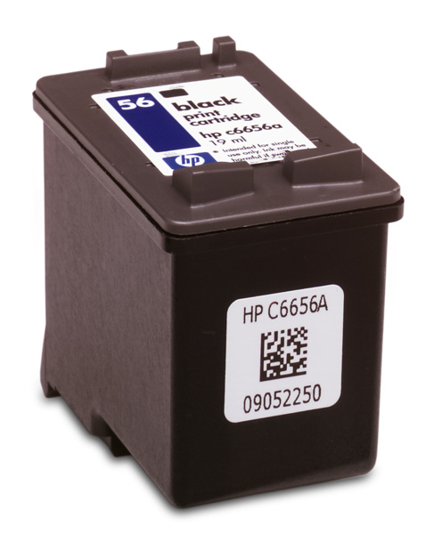 HP 56 Black Inkjet Print Cartridge cartucho de tinta Original Negro