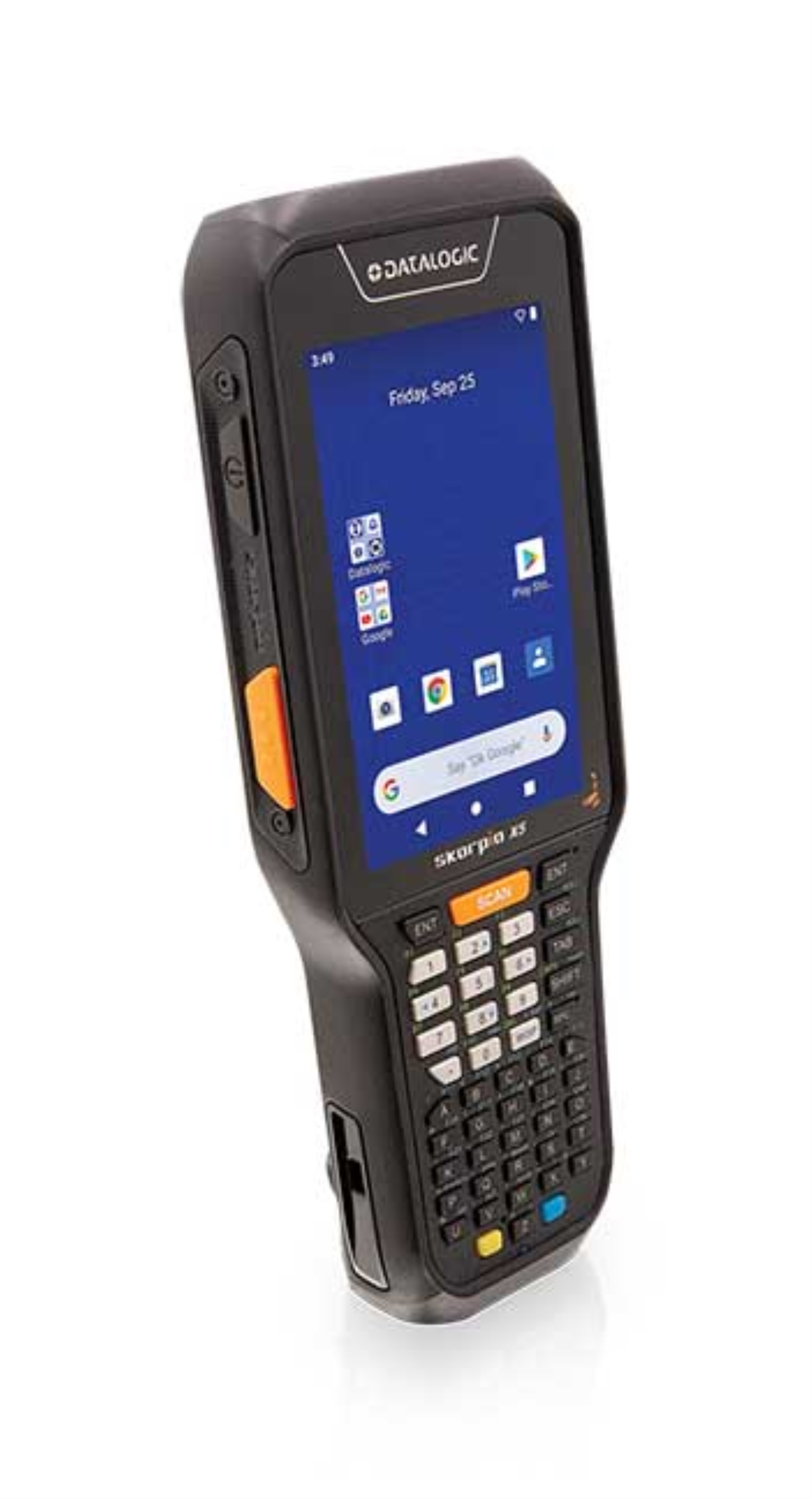 Datalogic Skorpio X5 handheld mobile computer 10.9 cm (4.3) 800 x 480 pixels Touchscreen 626 g Black