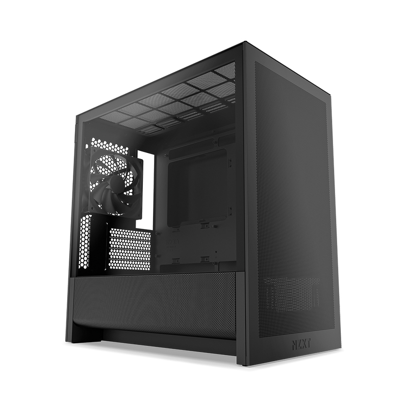 NZXT H9 H3 Flow Midi Tower Black - Midi/Minitower - ATX