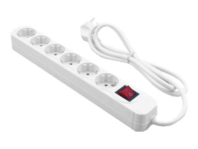 MEDIARANGE MRCS206 - Steckdosenleiste - Ausgangsanschlsse: 6