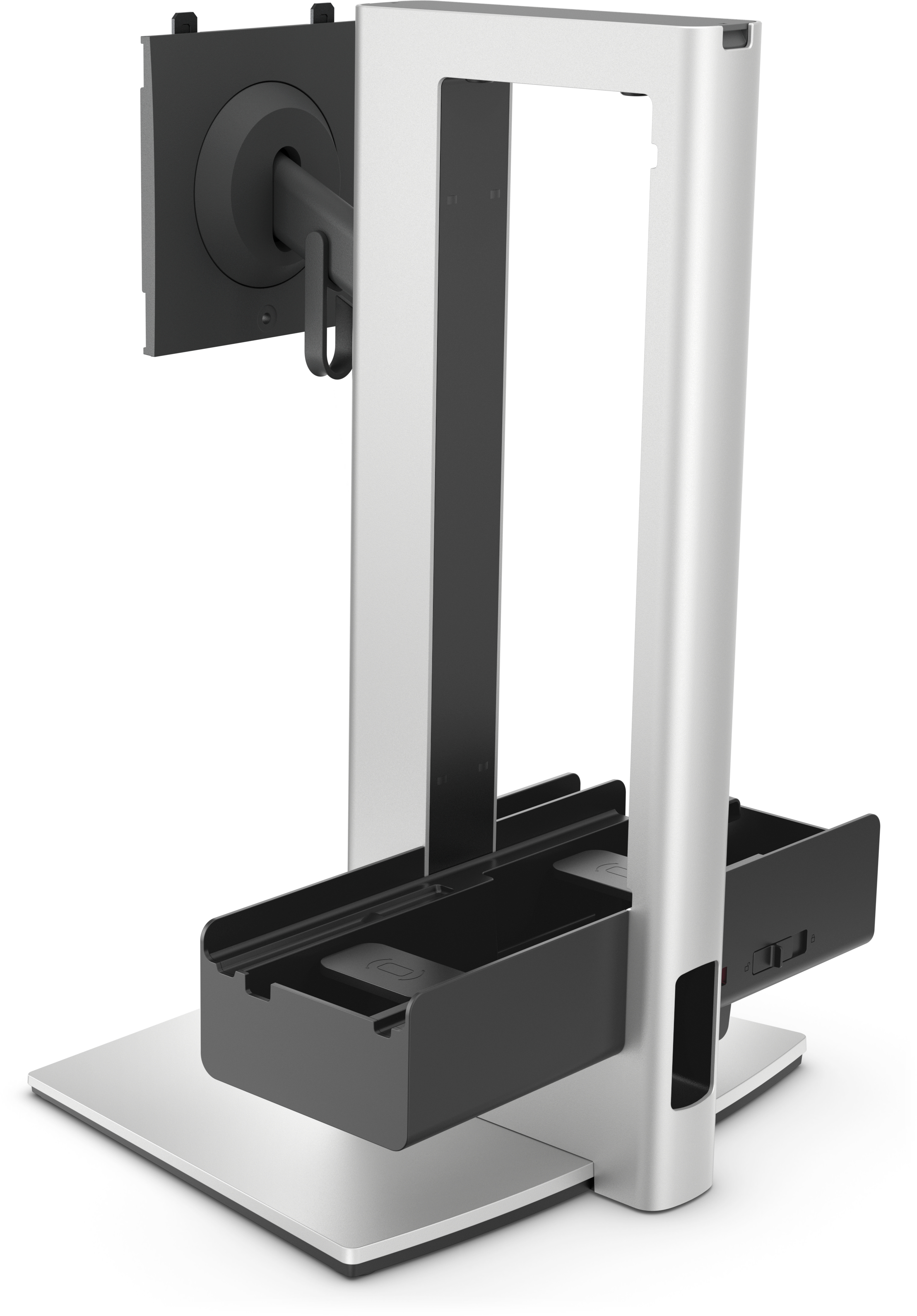 DELL Pro Slim OSS25 68,6 cm (27) Bureau Noir, Argent