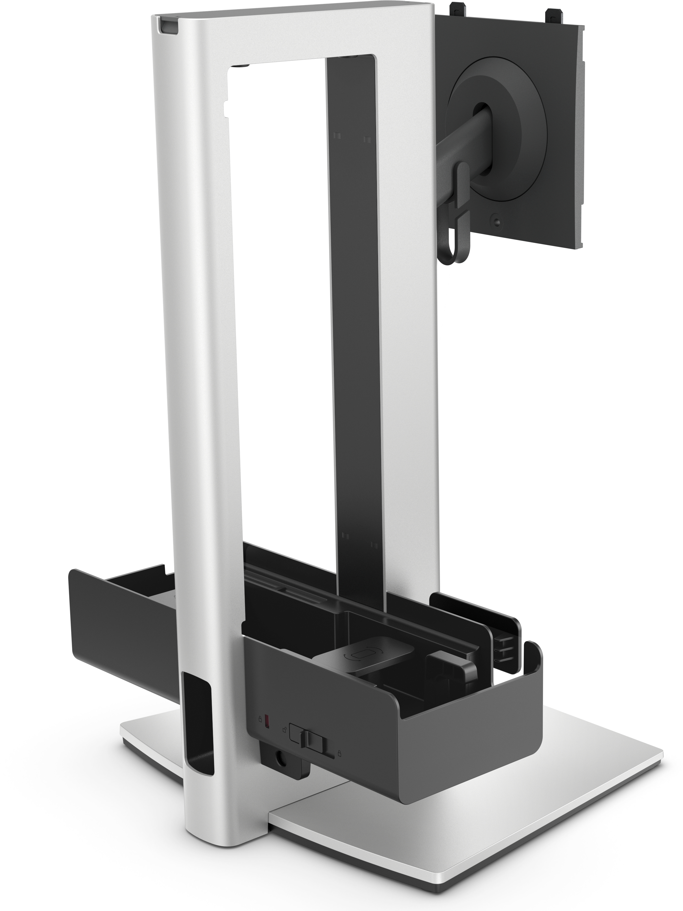 DELL Pro Slim OSS25 68,6 cm (27) Bureau Noir, Argent