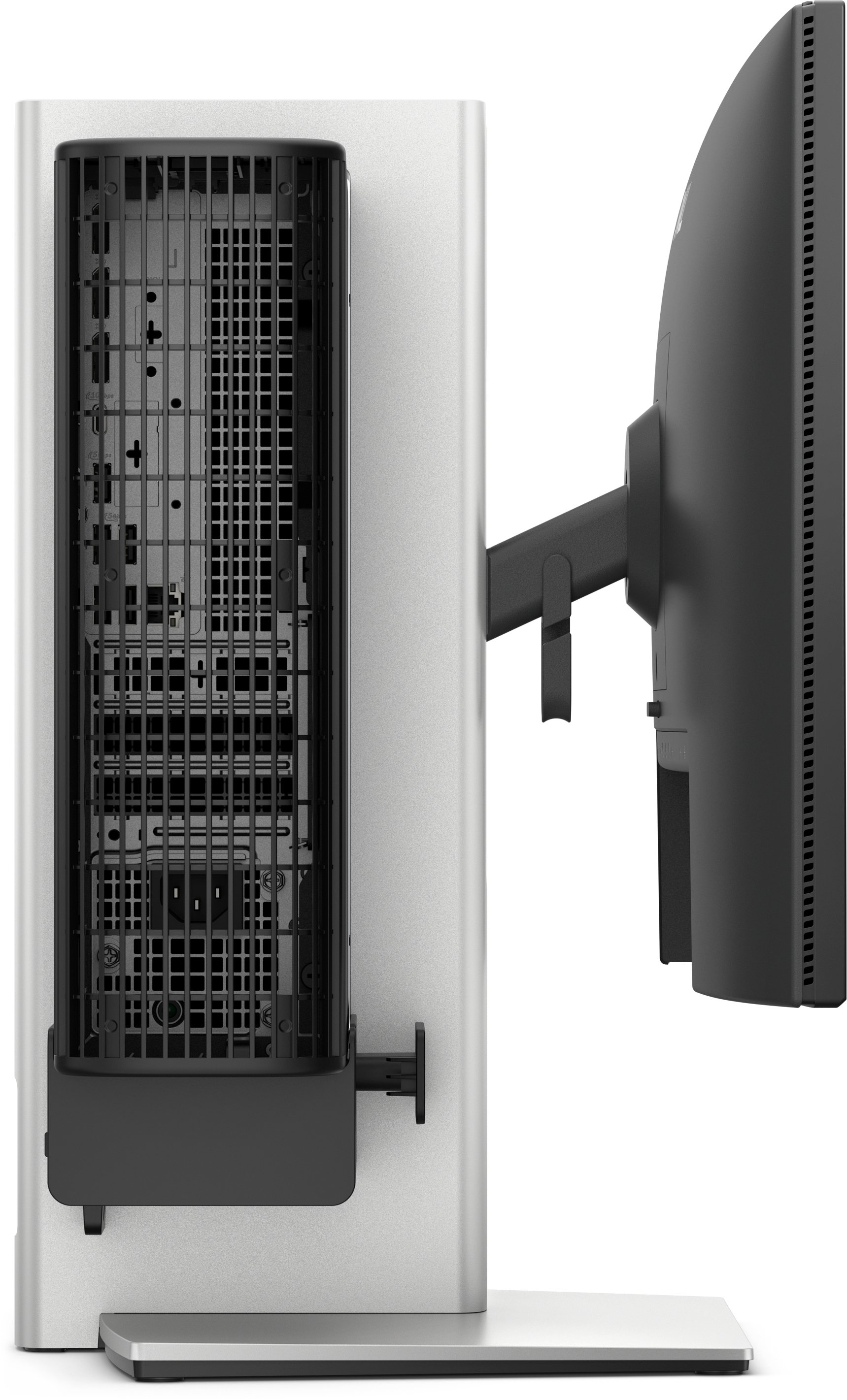DELL Pro Slim OSS25 68,6 cm (27) Bureau Noir, Argent