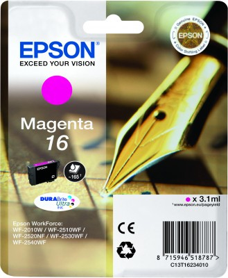 Epson Pen and crossword Singlepack Magenta 16 DURABrite Ultra Ink