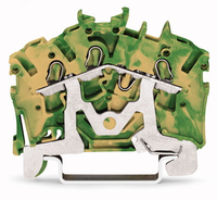 WAGO 3 Leiter Schutzleiterklemme 2002-6307 TopJob gruen-gelb