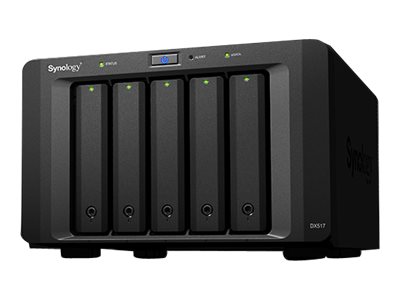 Synology DX517 array di dischi Desktop Nero