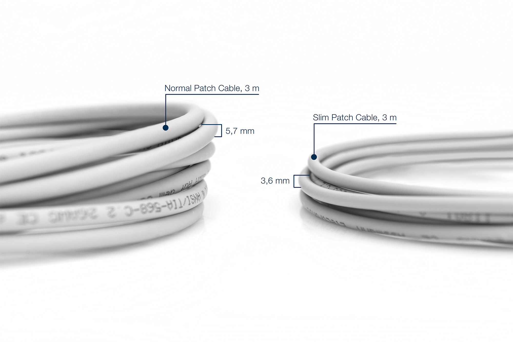 DIGITUS CAT 6A U/UTP Slim Patchkabel