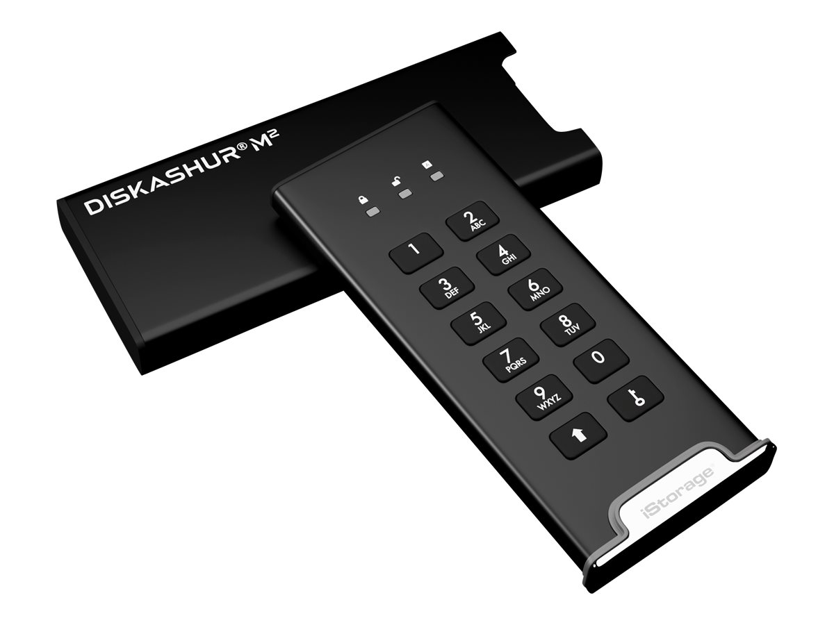 iStorage diskAshur M2 PIN 2000 Go Noir