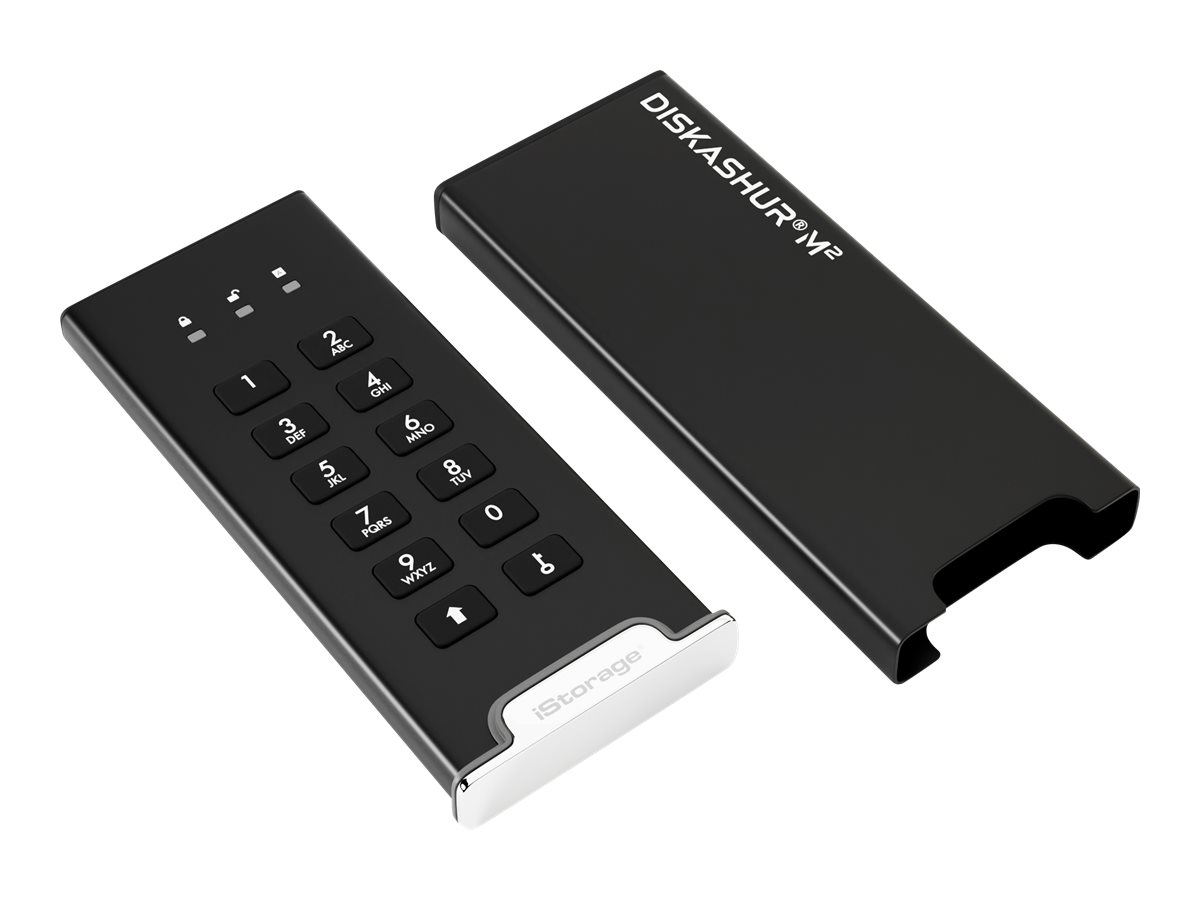 iStorage diskAshur M2 PIN 2000 Go Noir