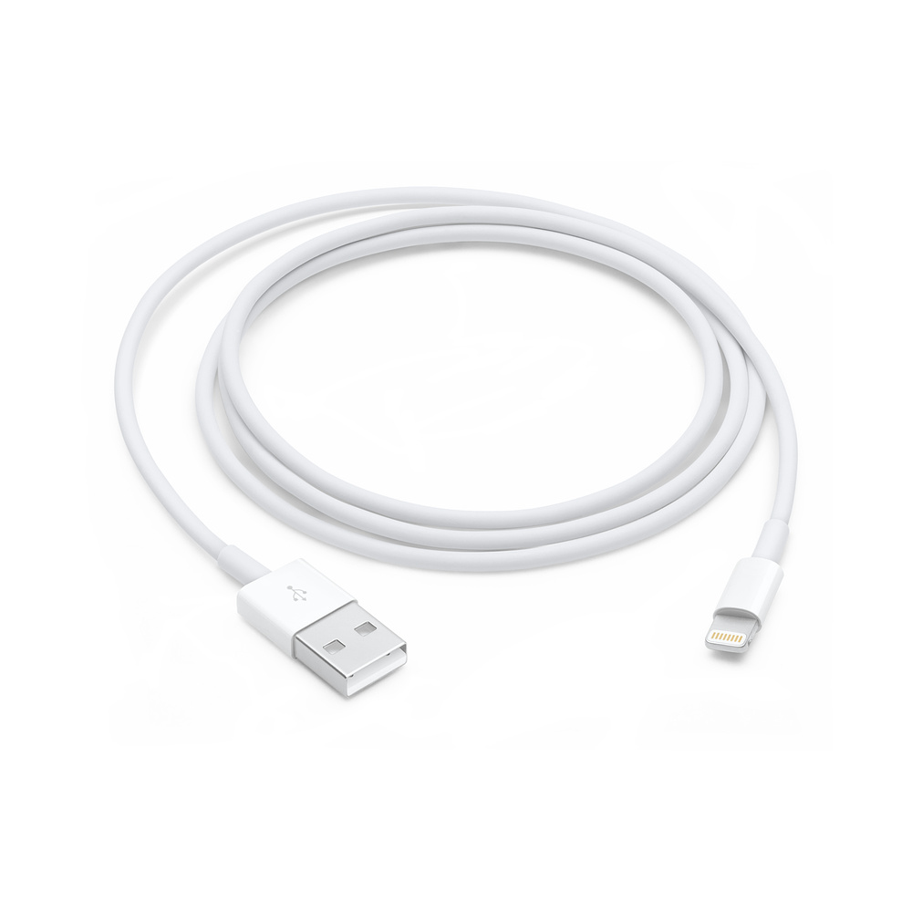 Apple MXLY2ZM/A c�ble Lightning 1 m Blanc