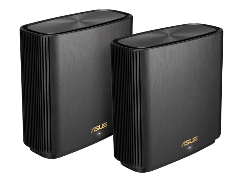 ASUS ZenWiFi AX (XT8) - WLAN-System (2 Router) - bis zu 510 m - Netz - GigE, 2.5 GigE, 802.11ax (Wi-Fi 6)