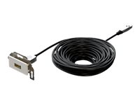 Kindermann Konnect design click - Highspeed - HDMI-Kabel mit Ethernet - 5 m - Hybrid Kupfer/Kohlefaser - Active Optical Cable (AOC)