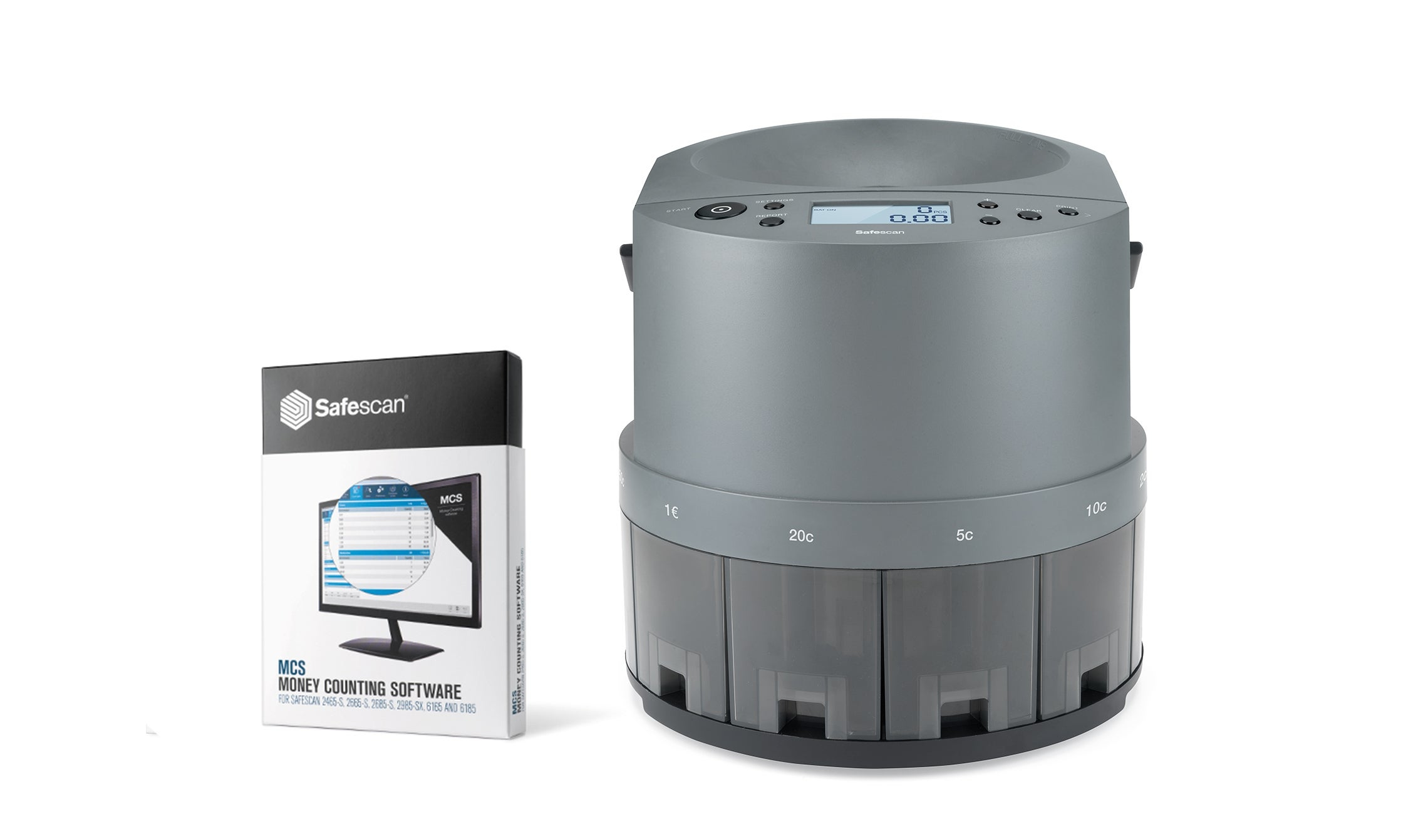 Safescan 1450 Coin counting machine Grey