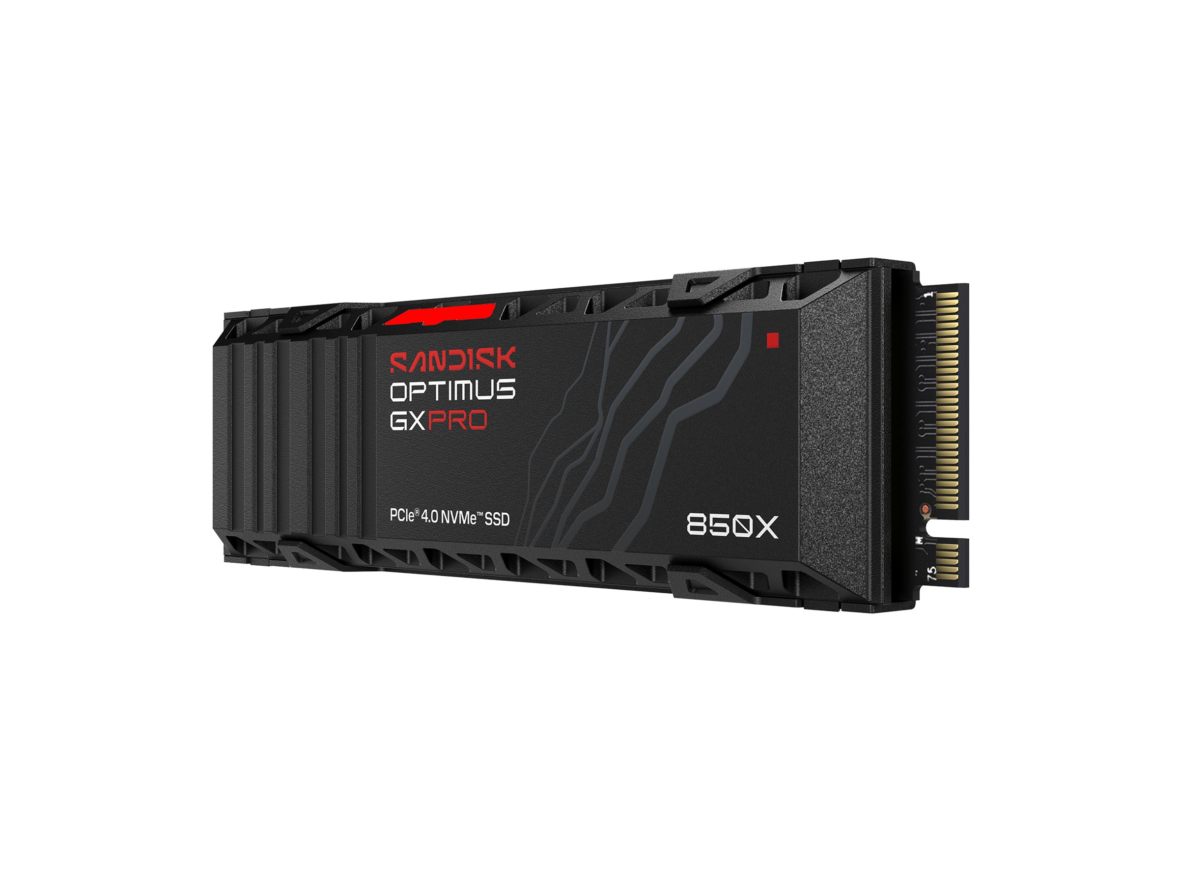 SanDisk Optimus GX PRO 850X - SSD - verschl�sselt - 1 TB - intern - M.2 2280 S3-M (M.2 2280 S3-M)