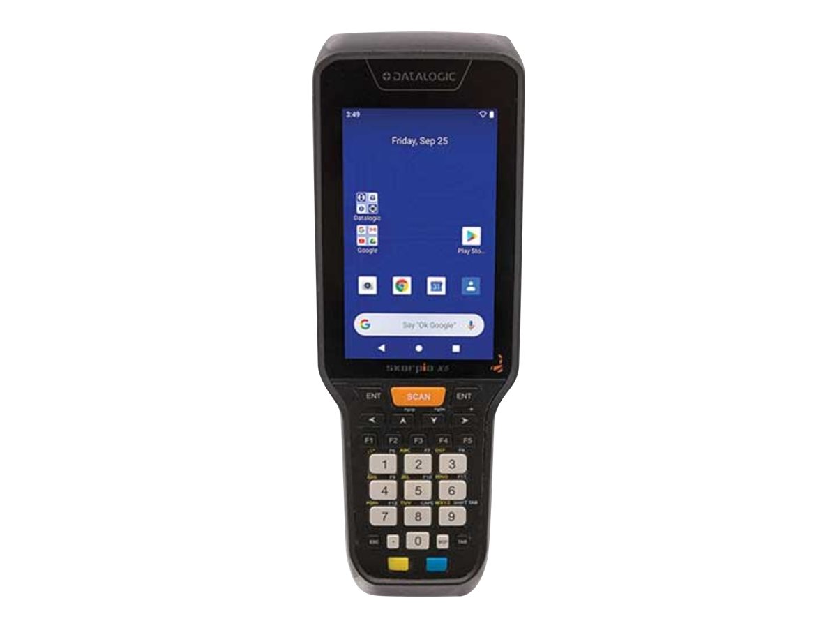 Datalogic Skorpio X5 ordinateur portable de poche 10,9 cm (4.3) 800 x 480 pixels cran tactile 600 g Noir