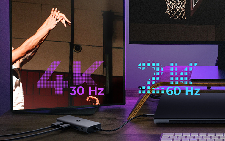 ICY BOX IB-DK4012-CPD replicatore di porte e docking station per laptop Cablato USB 3.2 Gen 1 (3.1 Gen 1) Type-C Antracite, Nero