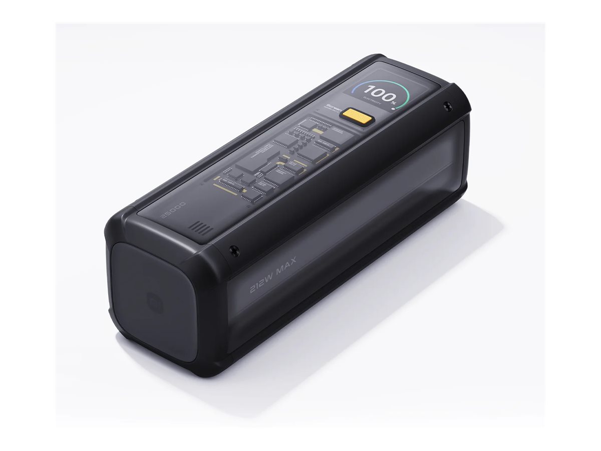 Xiaomi P03MI - Powerbank - 25000 mAh - 90.8 Wh - 212 Watt - Hypercharge, Power Delivery 3.1 - 3 Ausgabeanschlussstellen (24 pin USB-C, 4 pin USB Type A (QC 3.0))