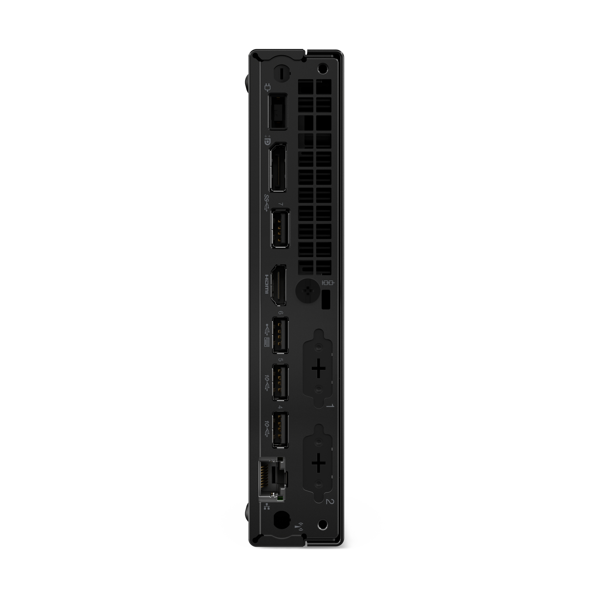 Lenovo ThinkCentre M70q Gen 5 Intel Core i5 i5-14500T 16 Go DDR5-SDRAM 512 Go SSD Windows 11 Pro Mini PC Noir