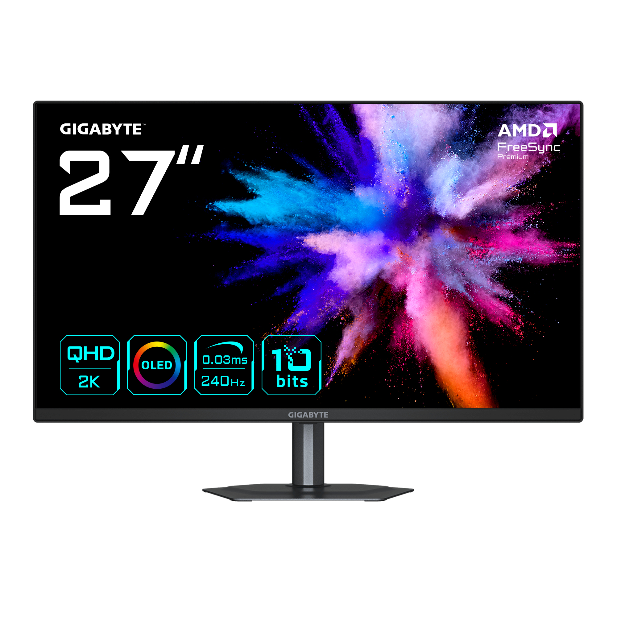 Gigabyte GO27Q24 - OLED-Monitor - Gaming - 68.6 cm (27)