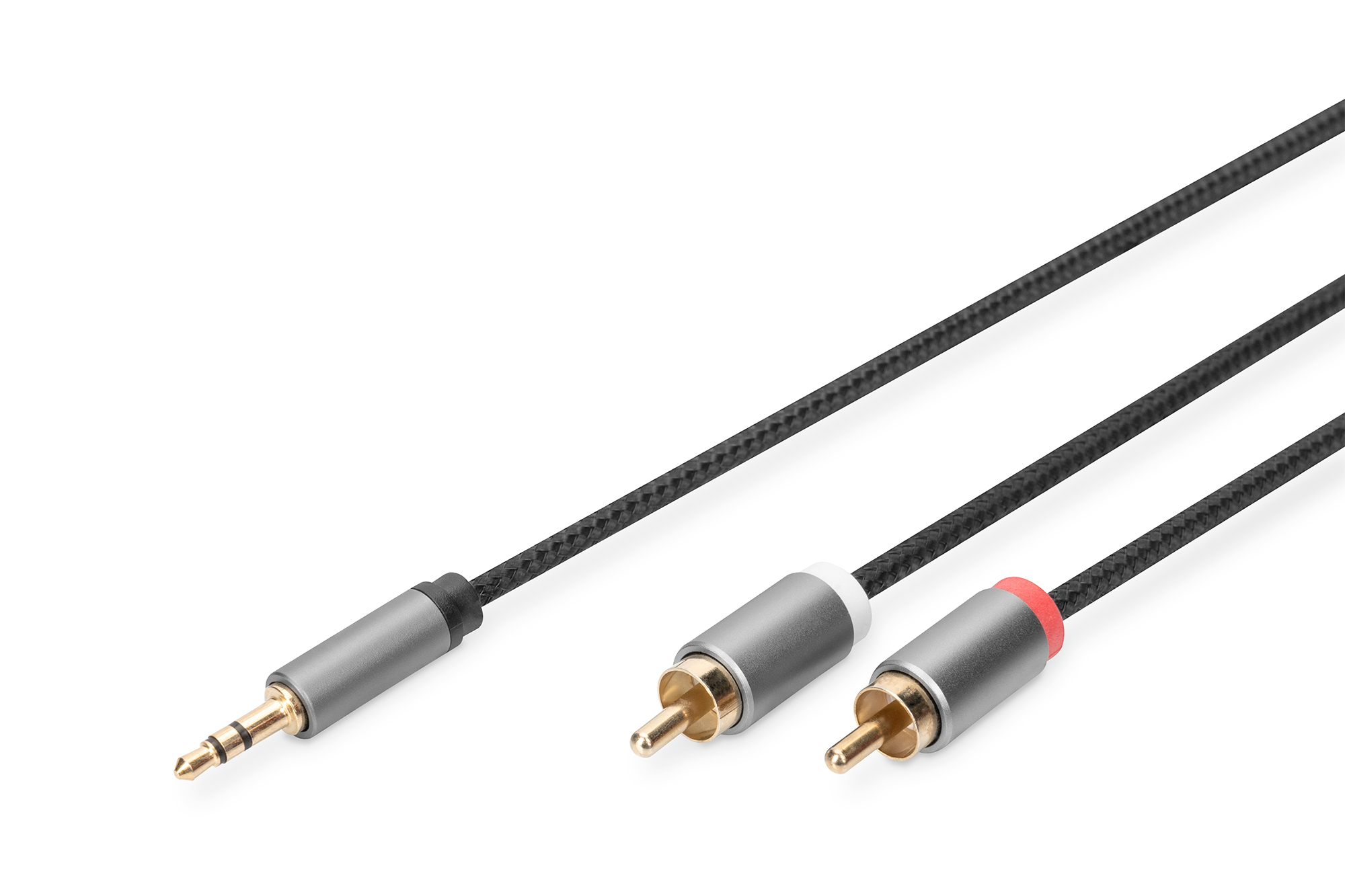 Digitus Cble adaptateur audio, prise jack 3,5 mm vers RCA