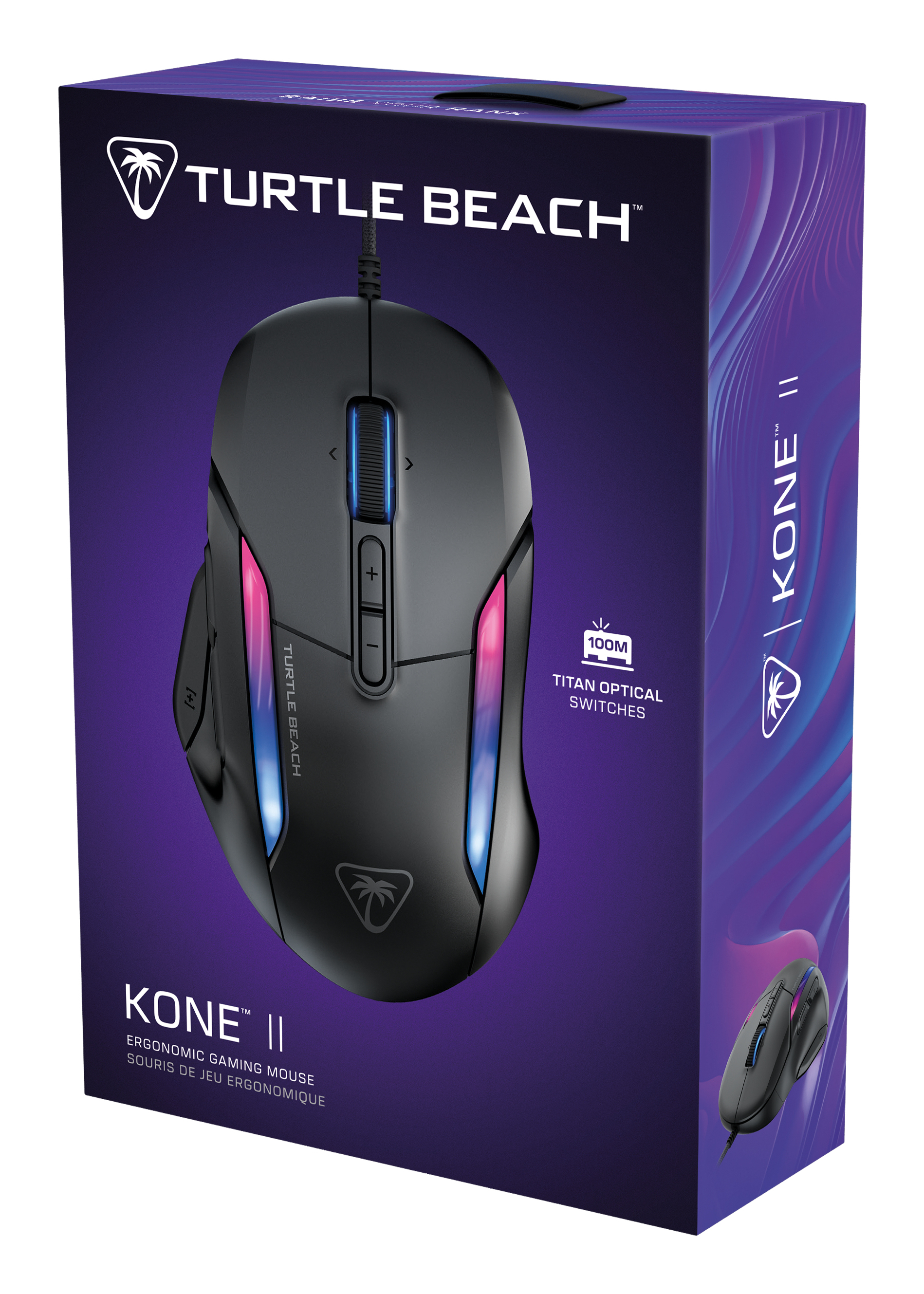 Turtle Beach Kone II Gaming-Maus schwarz - 26.000 dpi