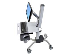 Ergotron Neo-Flex LCD Cart Grigio Pannello piatto Carrello/trolley multimediale