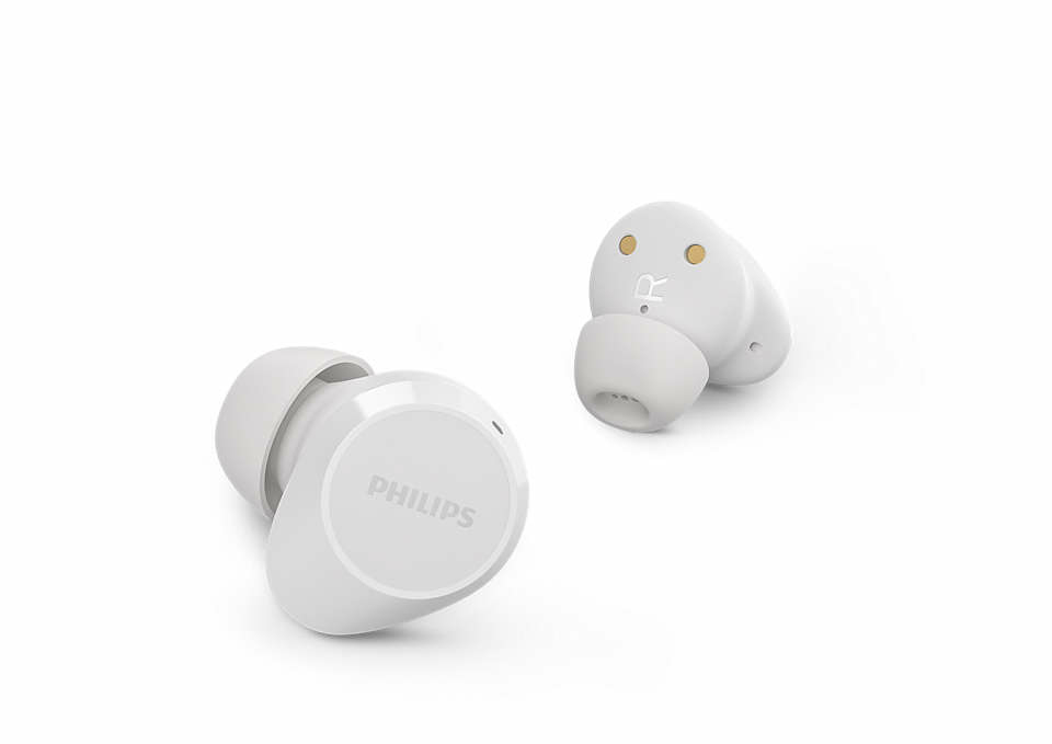 Philips TAT1209WT/00 �couteur/casque True Wireless Stereo (TWS) Ecouteurs Appels/Musique Bluetooth Blanc